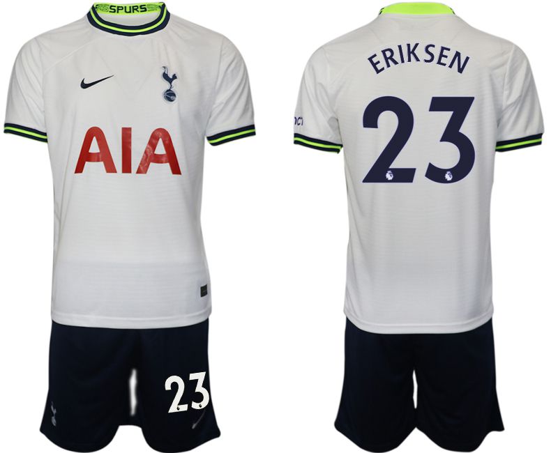 Men 2022-2023 Club Tottenham Hotspur home white 23 Soccer Jersey